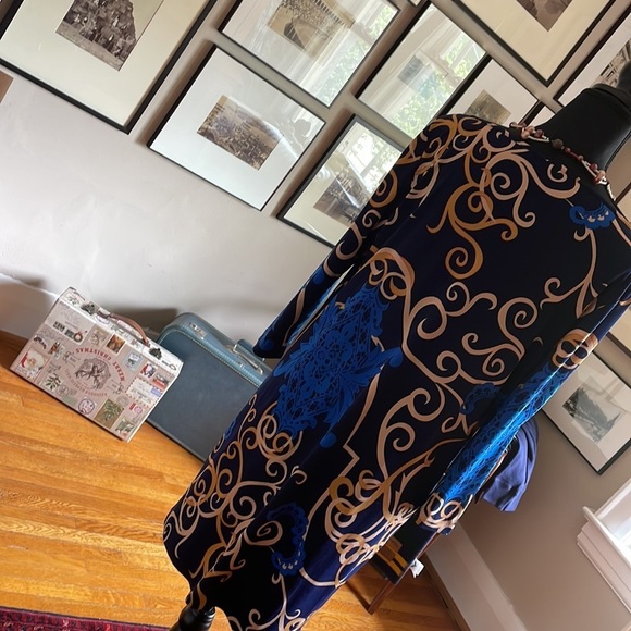 Tibi New York 3/4 Sleeves Boatneck Summer Shift Size M - Picture 5 of 7